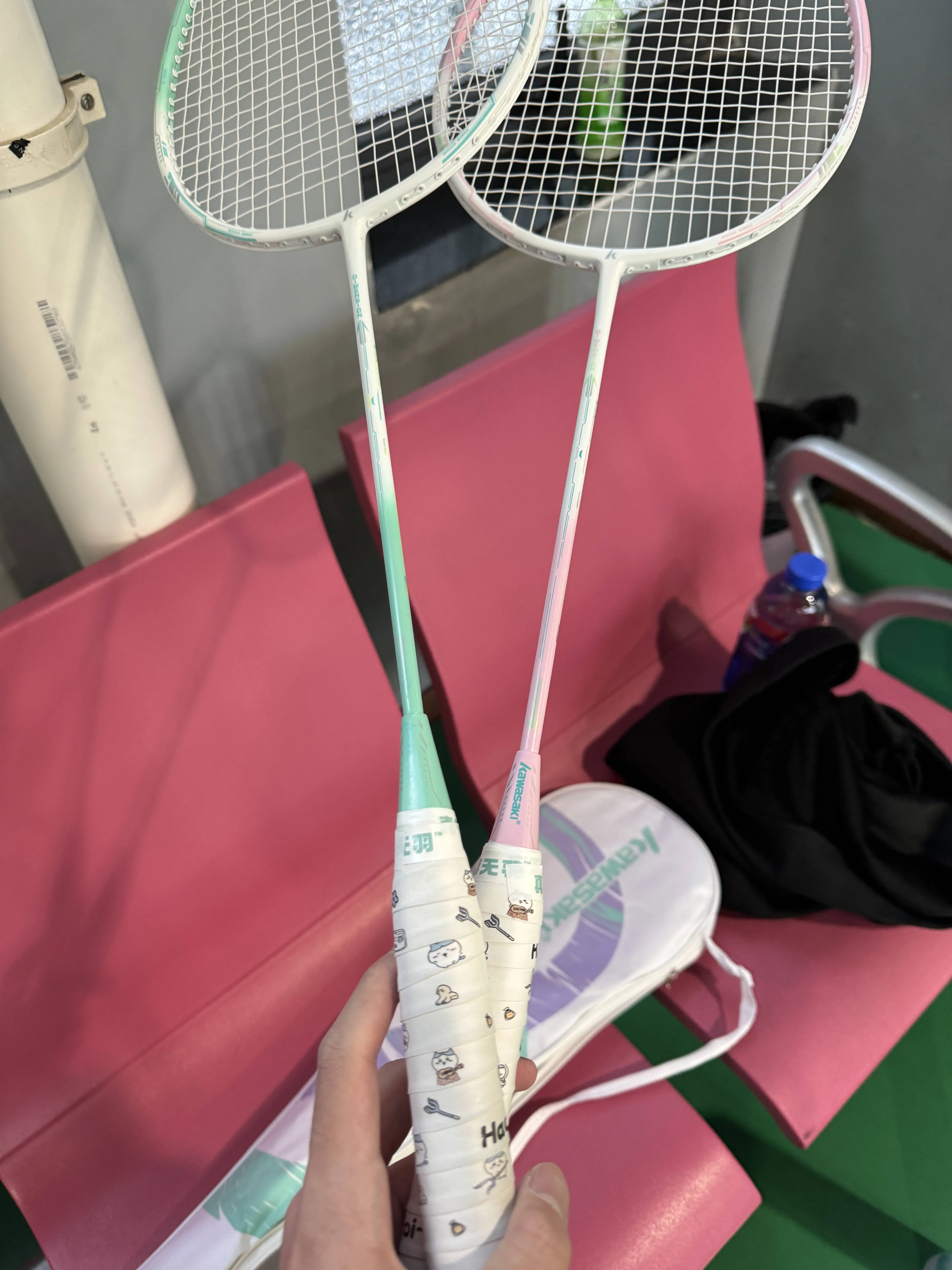 第一对羽毛球拍 🏸