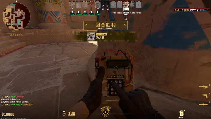 CS2 狗大王 1v5